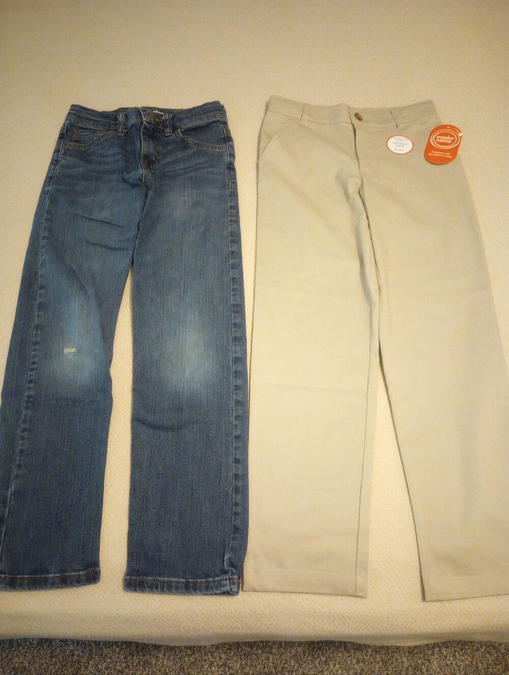 Lot Of 2 Boy's Pants Size 10 Slim